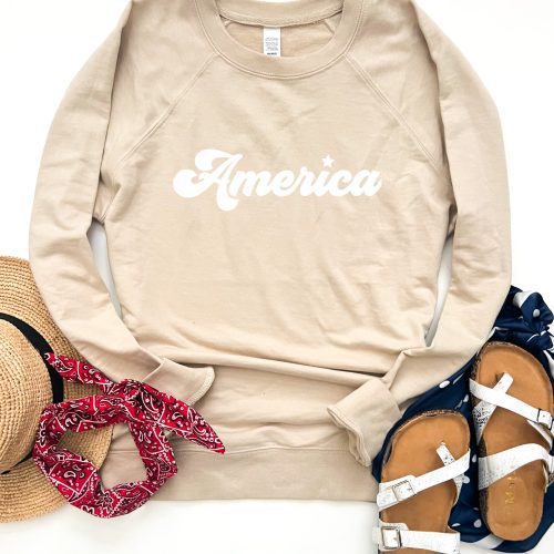 america french terry sweatshirt 4th of july collection independent trading co french terry 482229