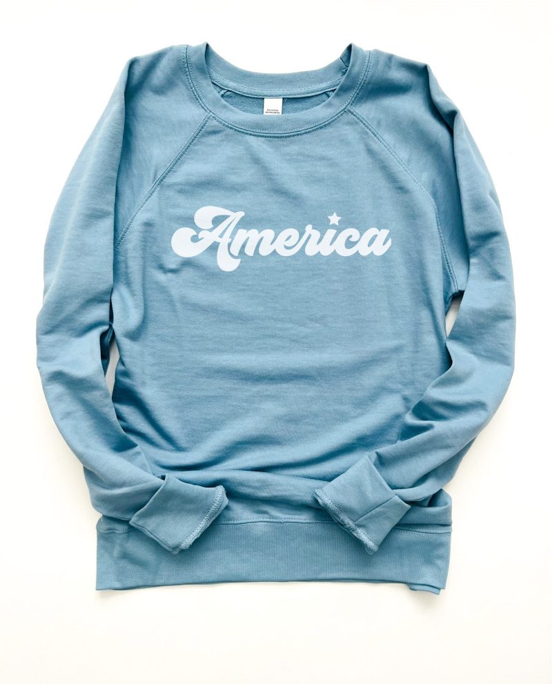 america french terry sweatshirt 4th of july collection independent trading co french terry 686127