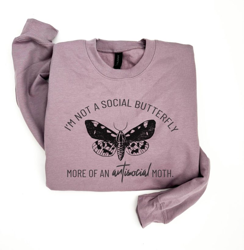 antisocial moth softstyle sweatshirt spring gildan sf000 277318