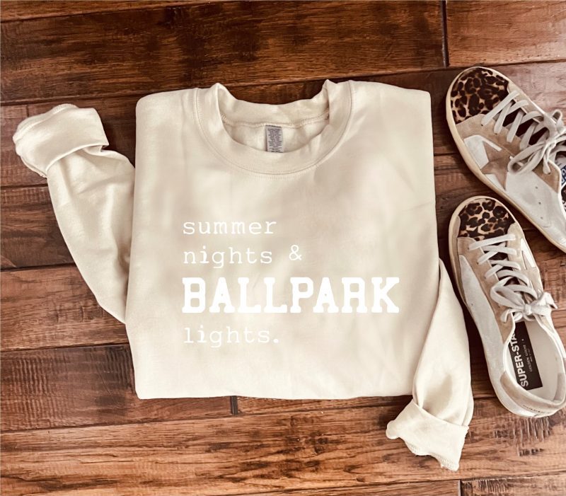 ballpark lights basic sweatshirt sports collection baseball gildan 18000 sweatshirt 402843