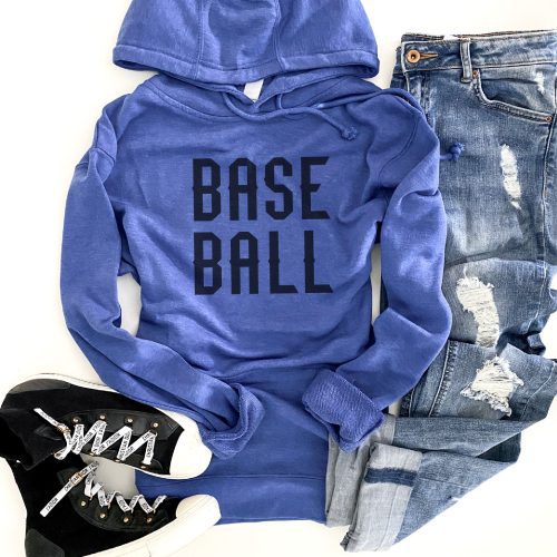 Baseball French Terry hoodie Baseball hoodie Cotton heritage French Terry hoodie