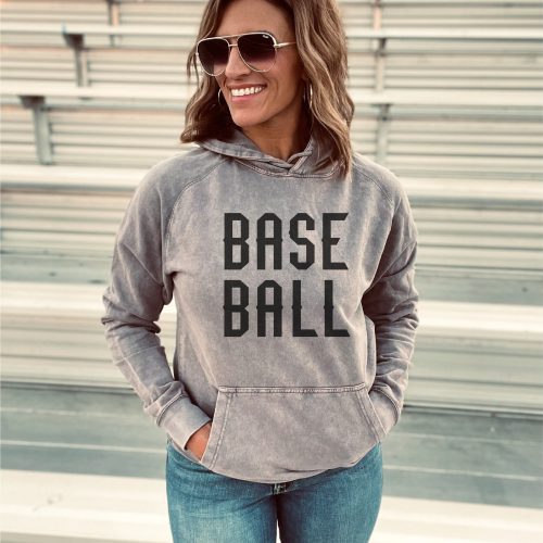 baseball vintage wash hoodie baseball hoodie lane seven vintage hoodie 107303