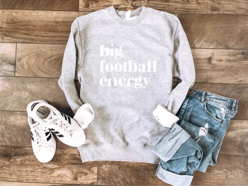 big football energy basic sweatshirt football collection gildan 18000 sweatshirt 275419