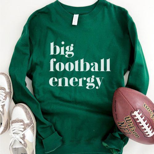 big football energy basic sweatshirt football collection gildan 18000 sweatshirt 682547