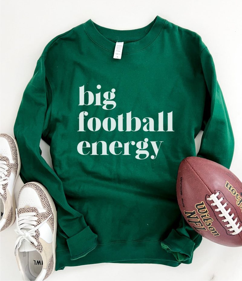 big football energy basic sweatshirt football collection gildan 18000 sweatshirt 682547