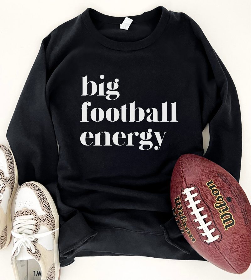 big football energy basic sweatshirt football collection gildan 18000 sweatshirt 816118