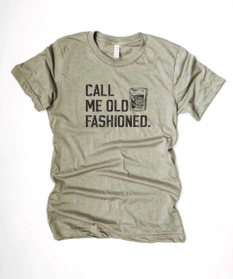 call me old fashioned tee coffeewinespirits bella canvas 3001 heather stone 284219