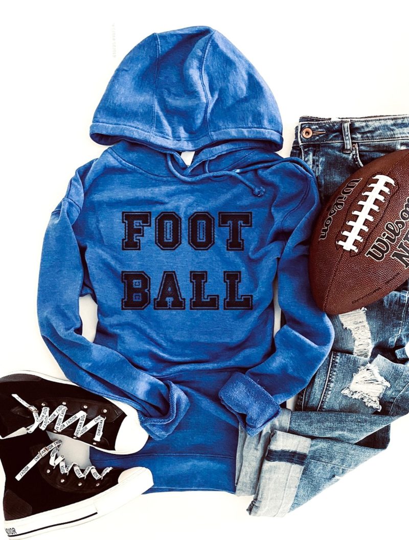 football unisex french terry hoodie football hoodie lane seven vintage hoodie 925438