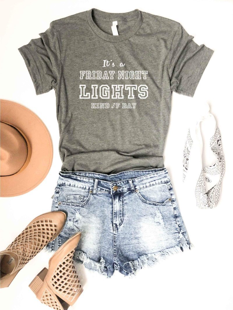 friday night lights tee short sleeve football tee bella canvas and next level 561792