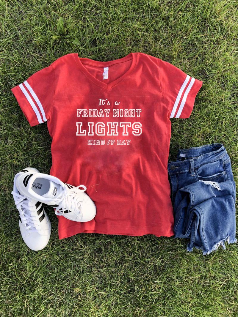 friday night lights womens varsity tee varsity gameday tee lat womens varsity tee 551140