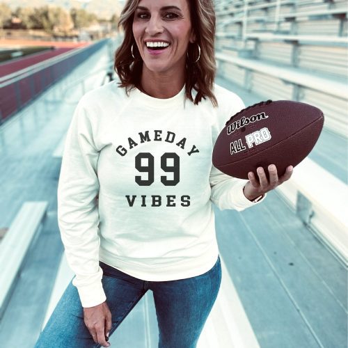 gameday vibes french terry raglan football french terry lane seven french terry raglan charcoal 614986