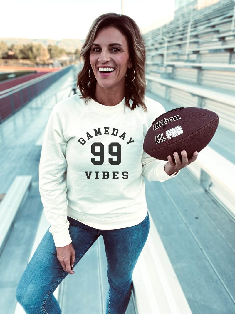 gameday vibes french terry raglan football french terry lane seven french terry raglan charcoal 614986