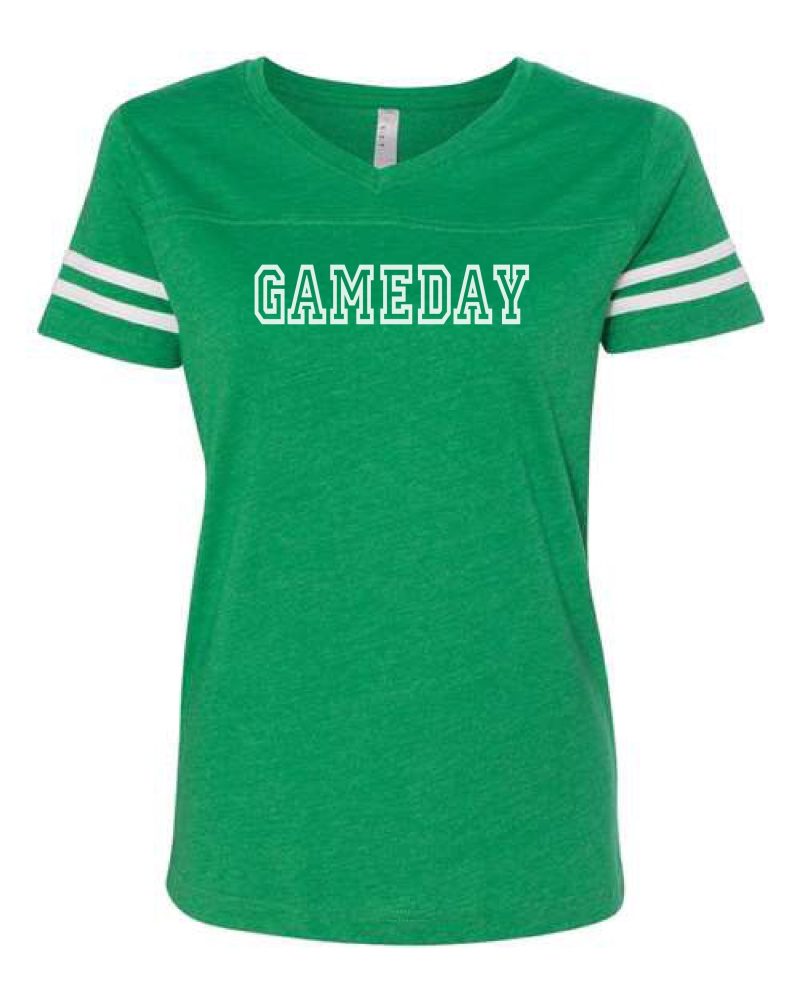 gameday womens varsity tee varsity gameday tee lat womens varsity tee 625360