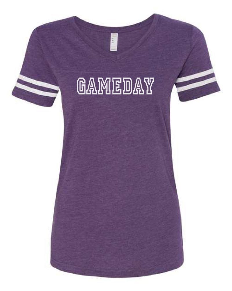 gameday womens varsity tee varsity gameday tee lat womens varsity tee 967079