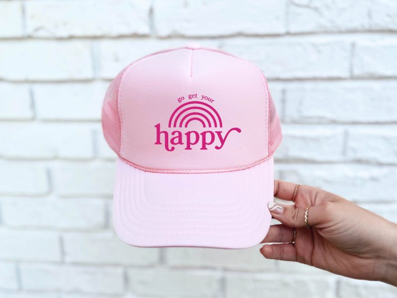 go get your happy foam trucker hat hat buck wholesale foam trucker 324439