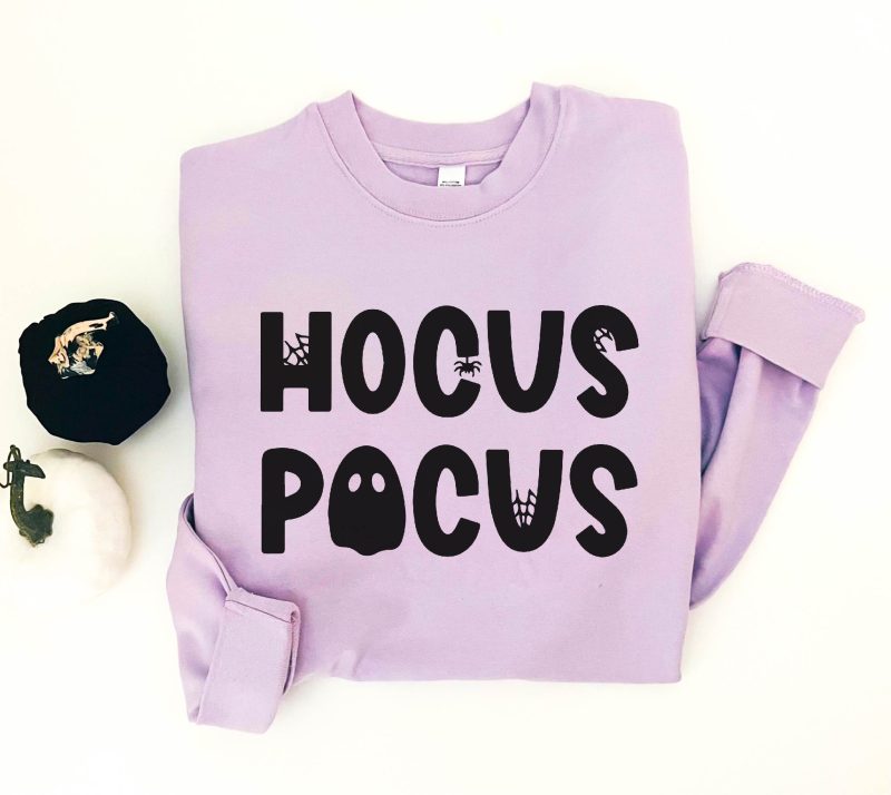 hocus pocus fleece sweatshirt halloween sweatshirt tultex fleece 340 635224