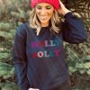 Holly Jolly basic sweatshirt Holiday sweatshirt Gildan 18000 sweatshirt