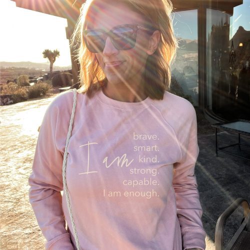 i am french terry sweatshirt affirmation collection independent trading co french terry 696882