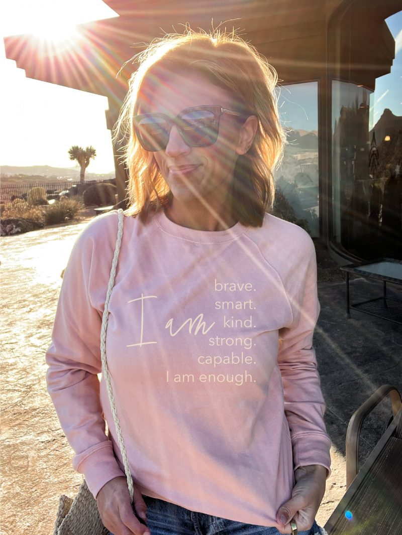 i am french terry sweatshirt affirmation collection independent trading co french terry 696882