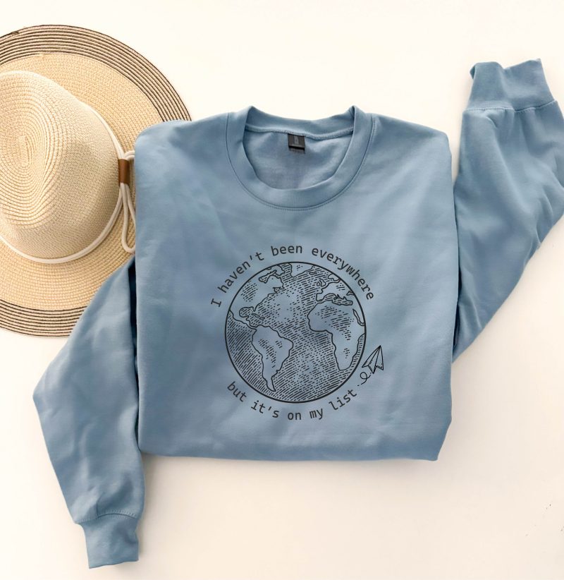 i havent been everywhere softstyle sweatshirt vacay gildan softstylesf000 595325