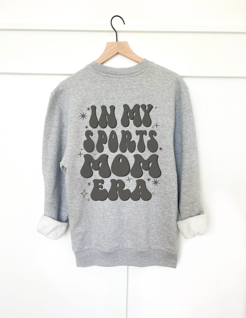 in my sports mom era back print basic sweatshirt sports collection gildan 18000 sweatshirt 103378