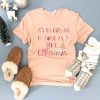 It's beginning to look like Christmas tee Short sleeve holiday tee Bella Canvas 3001