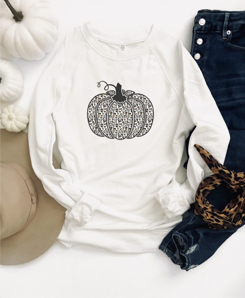 leopard pumpkin french terry raglan fall french terry raglan independent trading ss1000c 590193