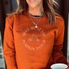 Meet me at the pumpkin patch sweatshirt Fall sweatshirt CH fleece sweatshirt adobe XS Adobe orange/cream font