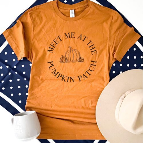 Meet me at the pumpkin patch tee Short sleeve fall tee Lane seven premium tee