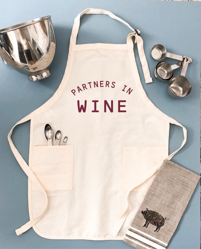 partners in wine apron fall apron apron 508125