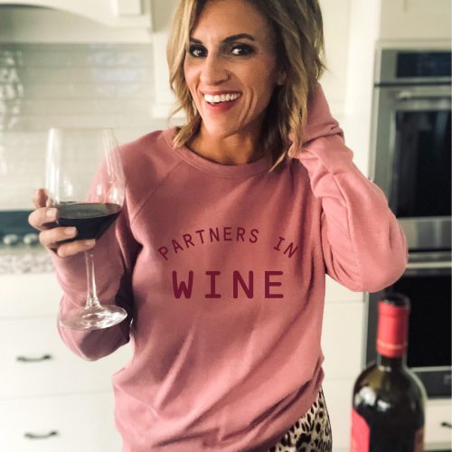 partners in wine french terry raglan sweatshirt fall french terry raglan independent trading ss1000c 433485