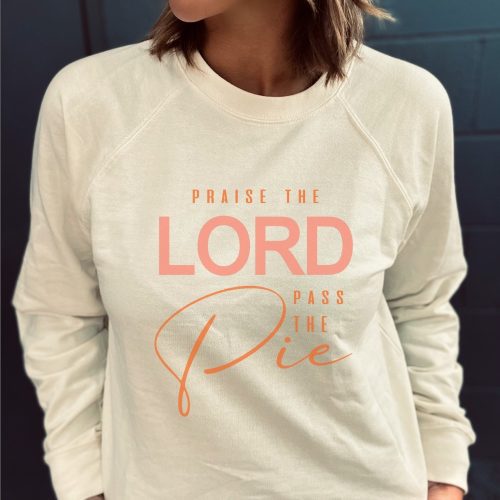 Pass the pie french terry raglan Fall French Terry raglan Independent Trading Co French Terry