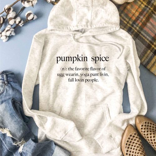 Pumpkin spice definition hoodie Fall hoodie Lane seven unisex hoodie oatmeal