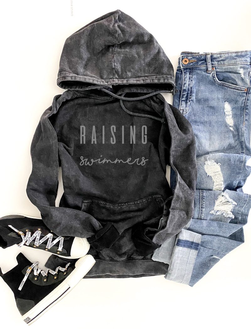 raising swimmers vintage wash hoodie sports hoodie lane seven vintage hoodie 633574