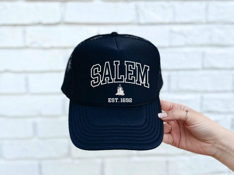 salem est 1692 foam trucker hat hat buck wholesale foam trucker 417091