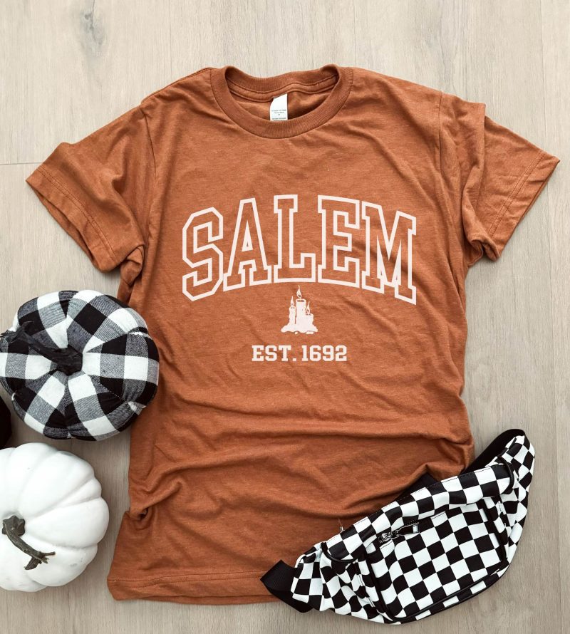 salem est 1692 tee short sleeve halloween tee tultex tee 202 544661