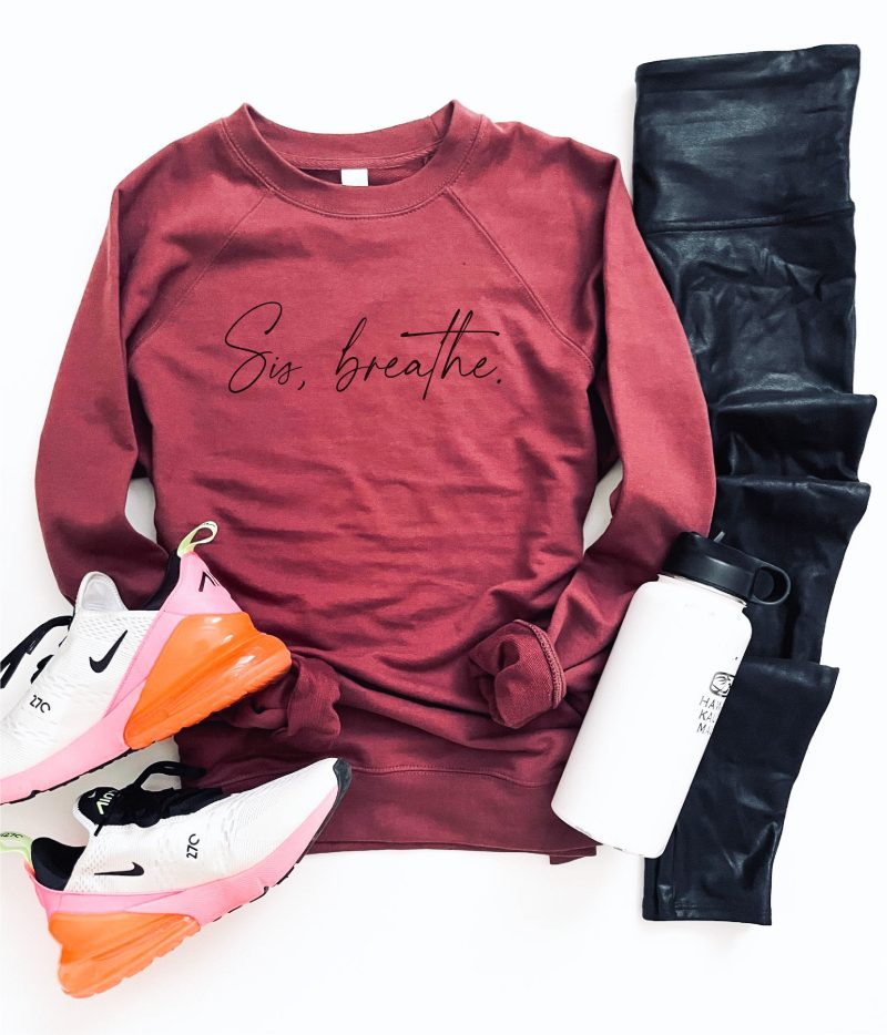 Sis breathe french terry raglan Fall French Terry raglan Independent trading ss1000c XS Port