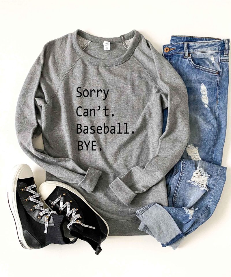 sorry cant baseball french terry raglan sweatshirt baseball french terry raglan lane seven french terry raglan 326869