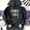 Spooky vibes french terry hoodie Halloween hoodie lane seven french terry hoodie