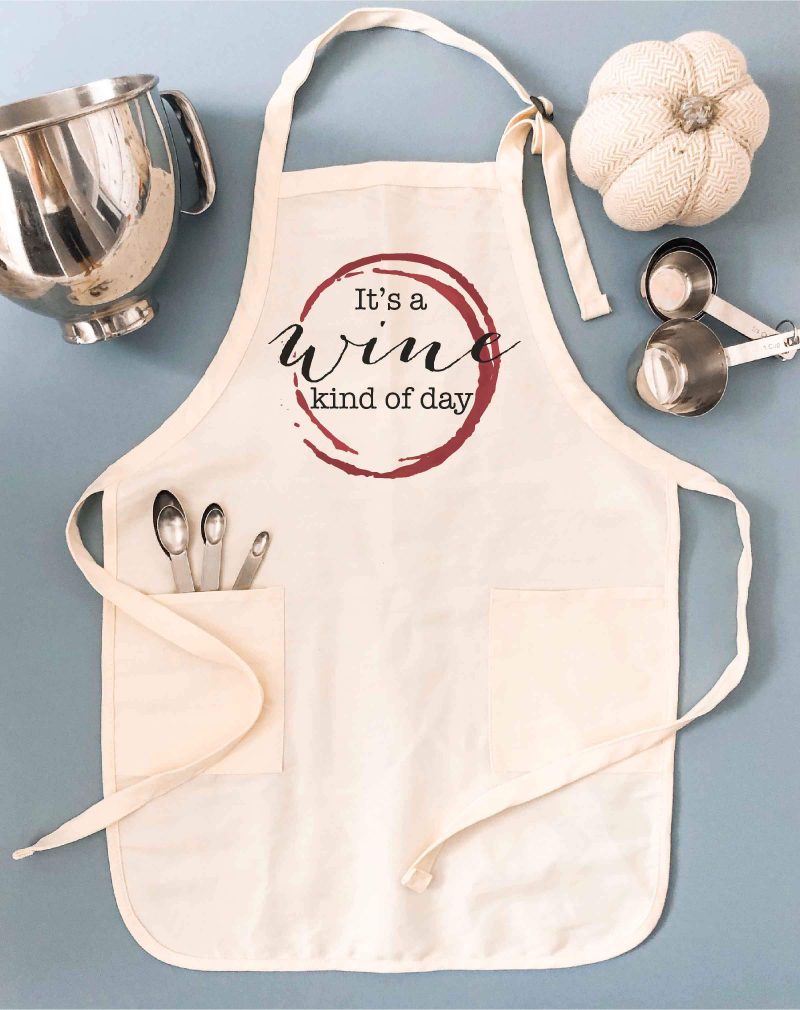 wine kind of day apron fall apron apron 424879