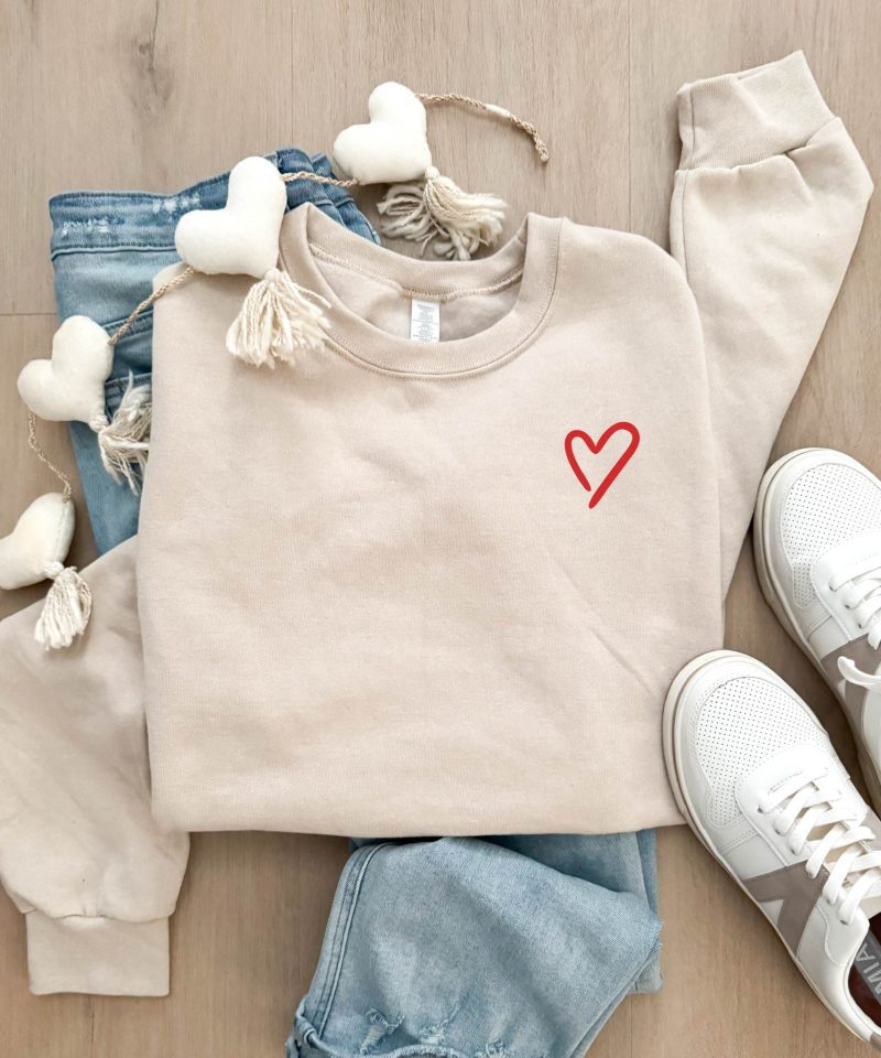 you are loved beyond measure back print basic sweatshirt valentines gildan 18000 sweatshirt 310700